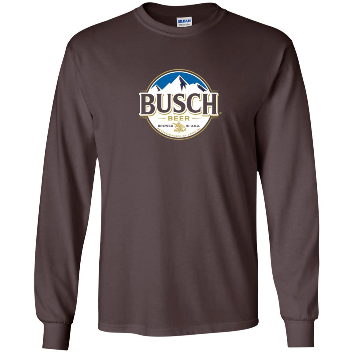Beer Lovers T-shirt Busch Beer Dark Chocolate