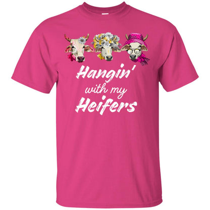 Hangin' With My Heifers Shirt Heliconia