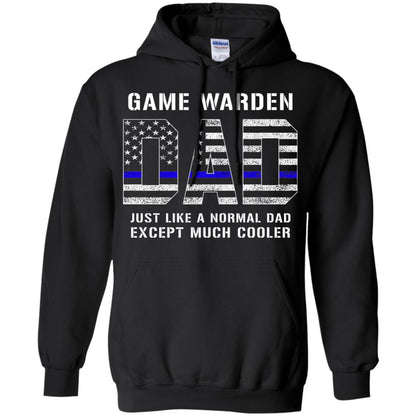 Game Warden Dad Normal Cooler Fathers Day Tbl Shirt Black