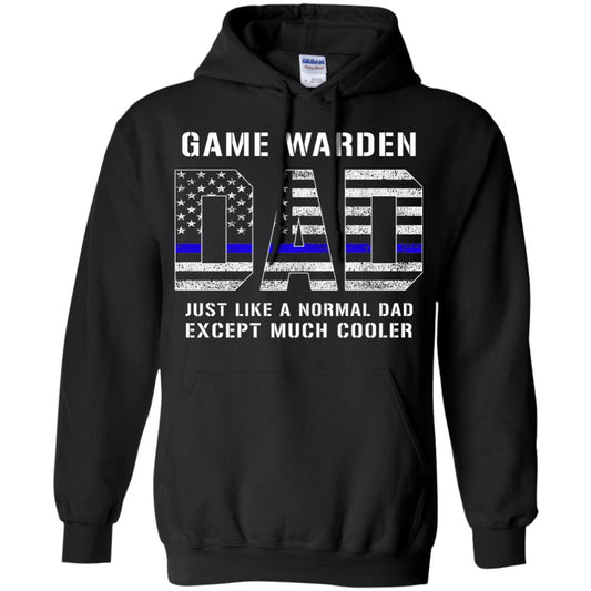 Game Warden Dad Normal Cooler Fathers Day Tbl Shirt Black