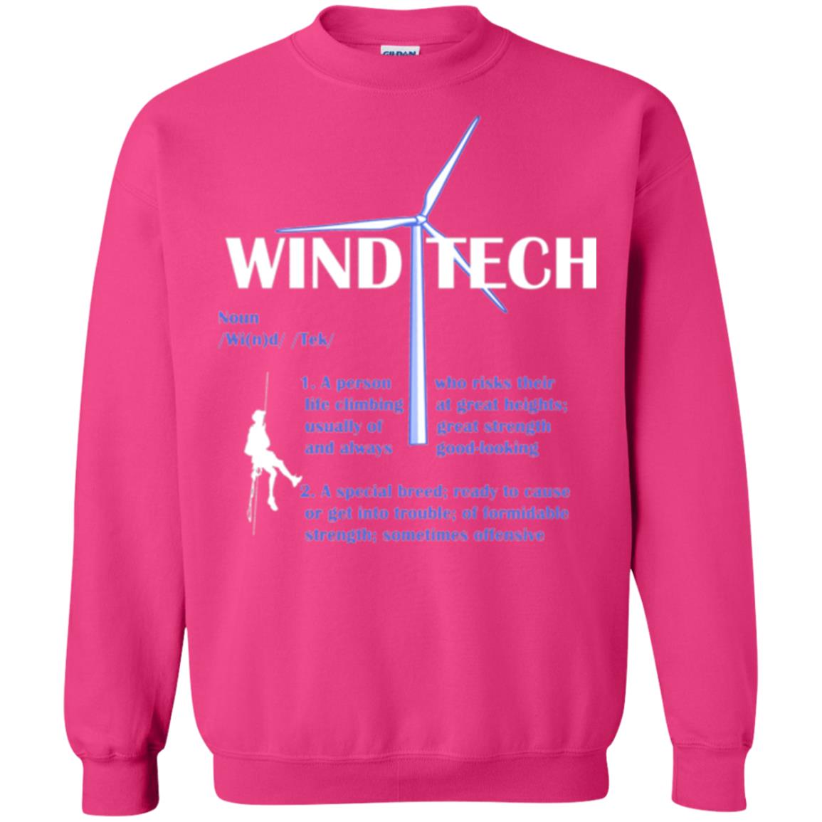 Wind Tech Definition T-shirt Heliconia
