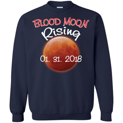 Blood Moon T-shirt Rising 01.31.2018 Navy