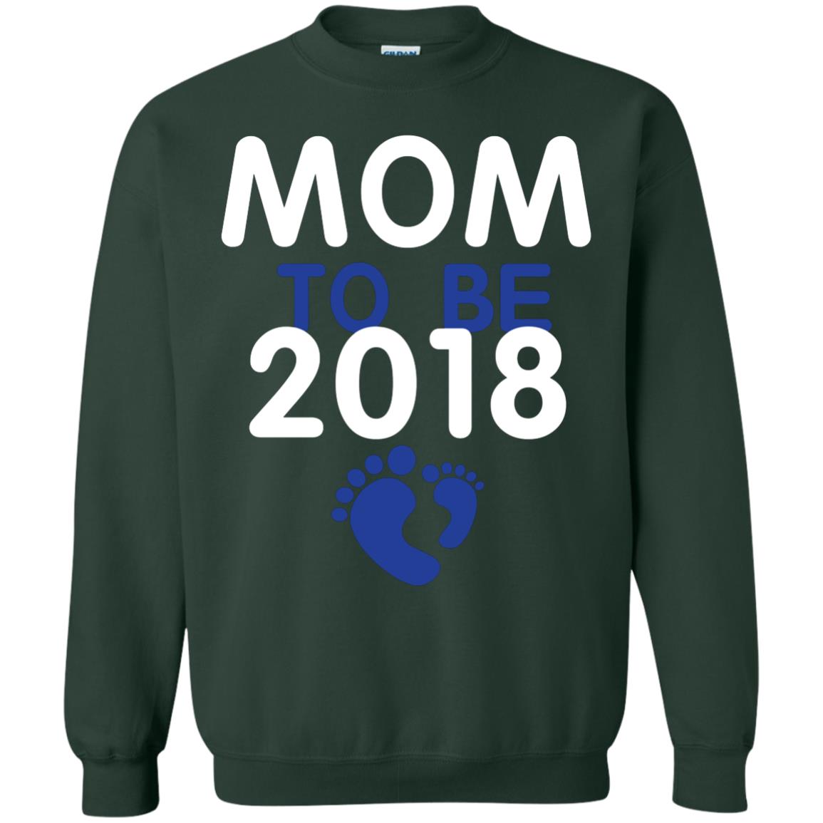 Pregnancy T-shirt Mom To Be 2018 Forest Green