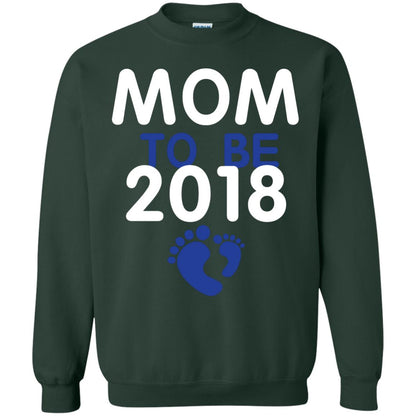 Pregnancy T-shirt Mom To Be 2018 Forest Green