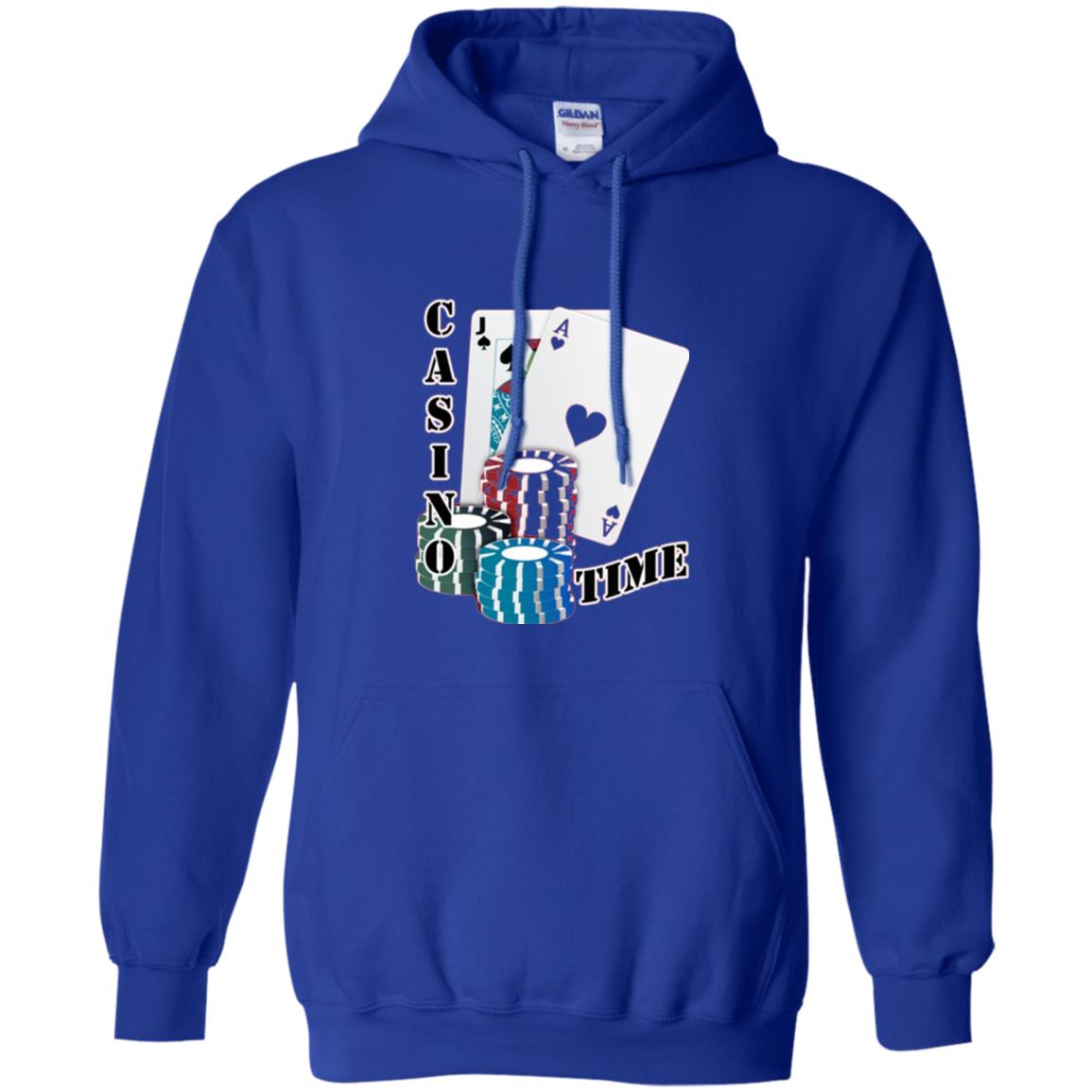Fun Gambling T-shirt Casino Time Royal