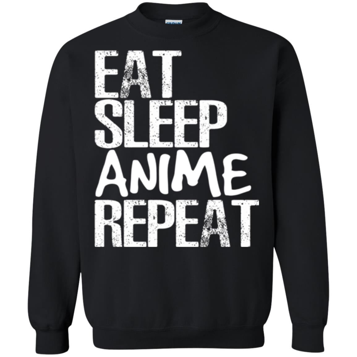 Funny Anime Binge T-shirt Eat Sleep Anime Repeat