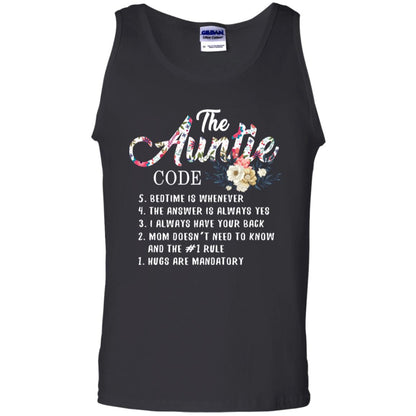 The Auntie Code Shirt For Womens Black