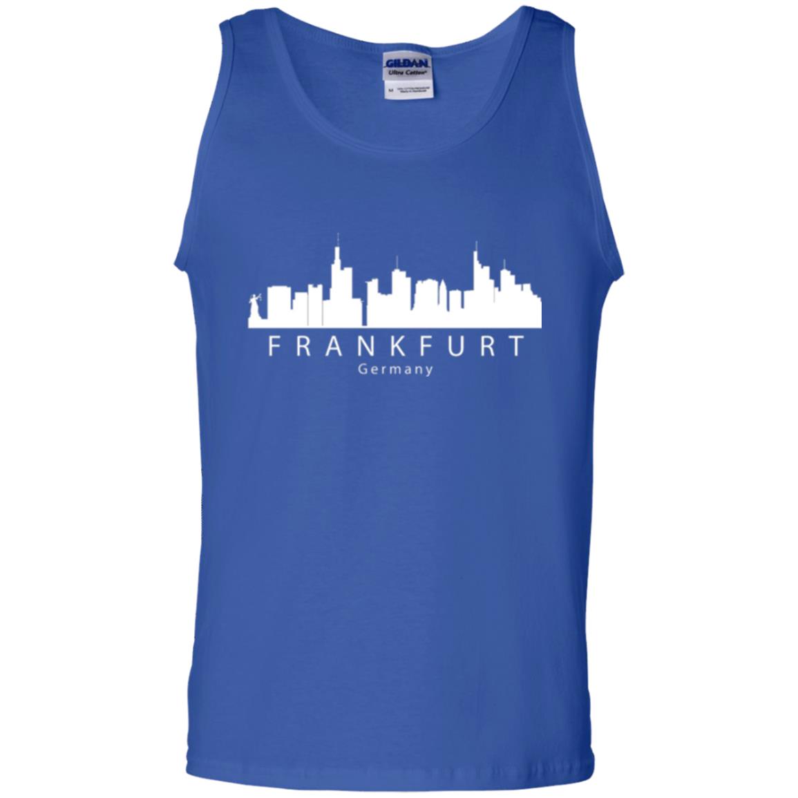 Frankfurt Germany Skyline T-shirt Royal