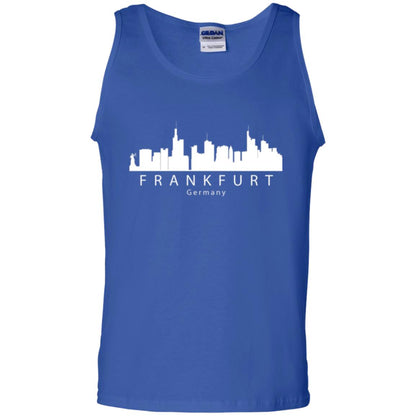 Frankfurt Germany Skyline T-shirt Royal