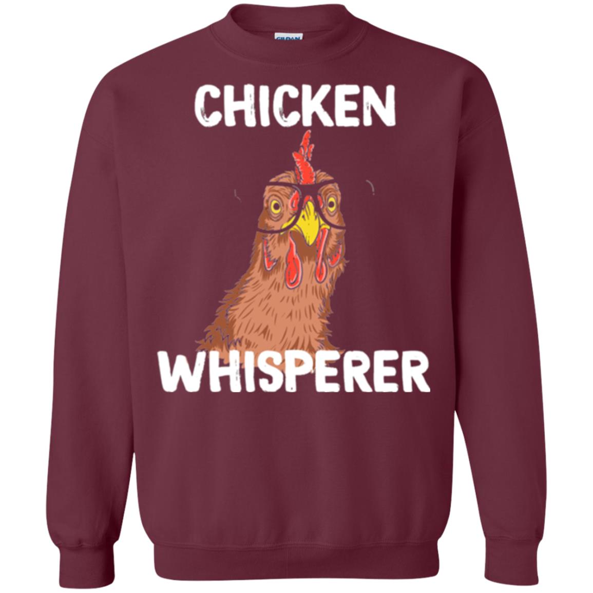 Chicken T-shirt Whisperer Maroon