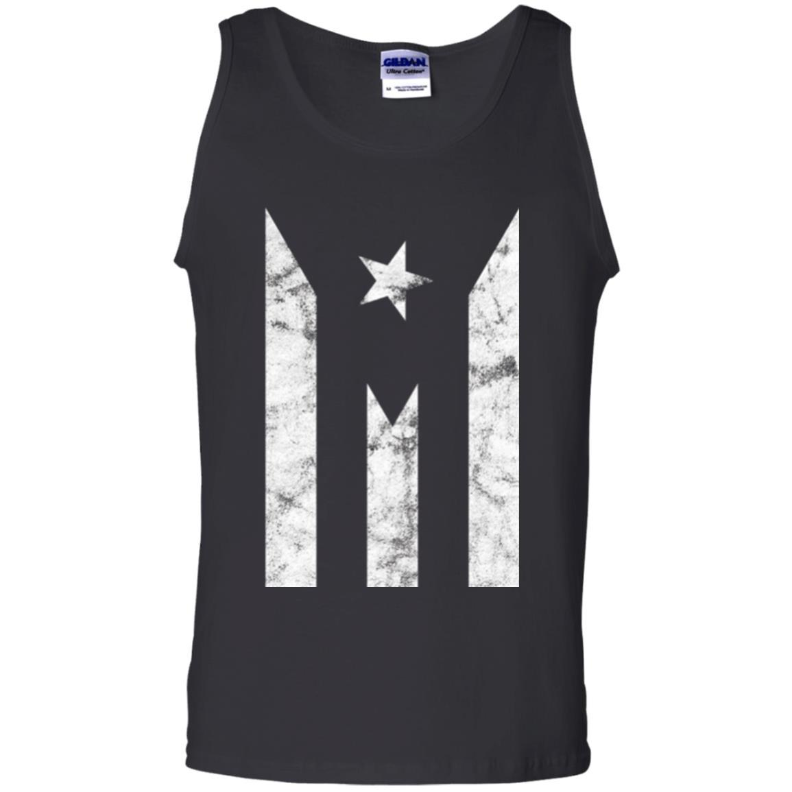 Boricua T-shirt Puerto Rico Black Flag T-shirt Black