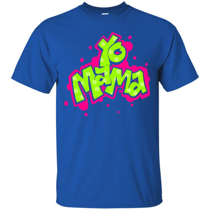 Yo Mama Fresh Princes Style 90s Hip Hop Party T-shirt Royal