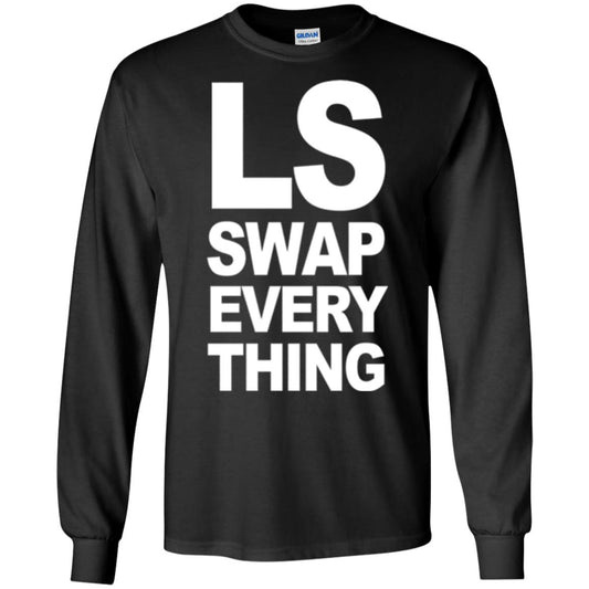 Trucker T-shirt Ls Swap Everything Black