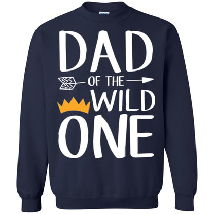 Dad Of The Wild One Daddy T-shirt Navy