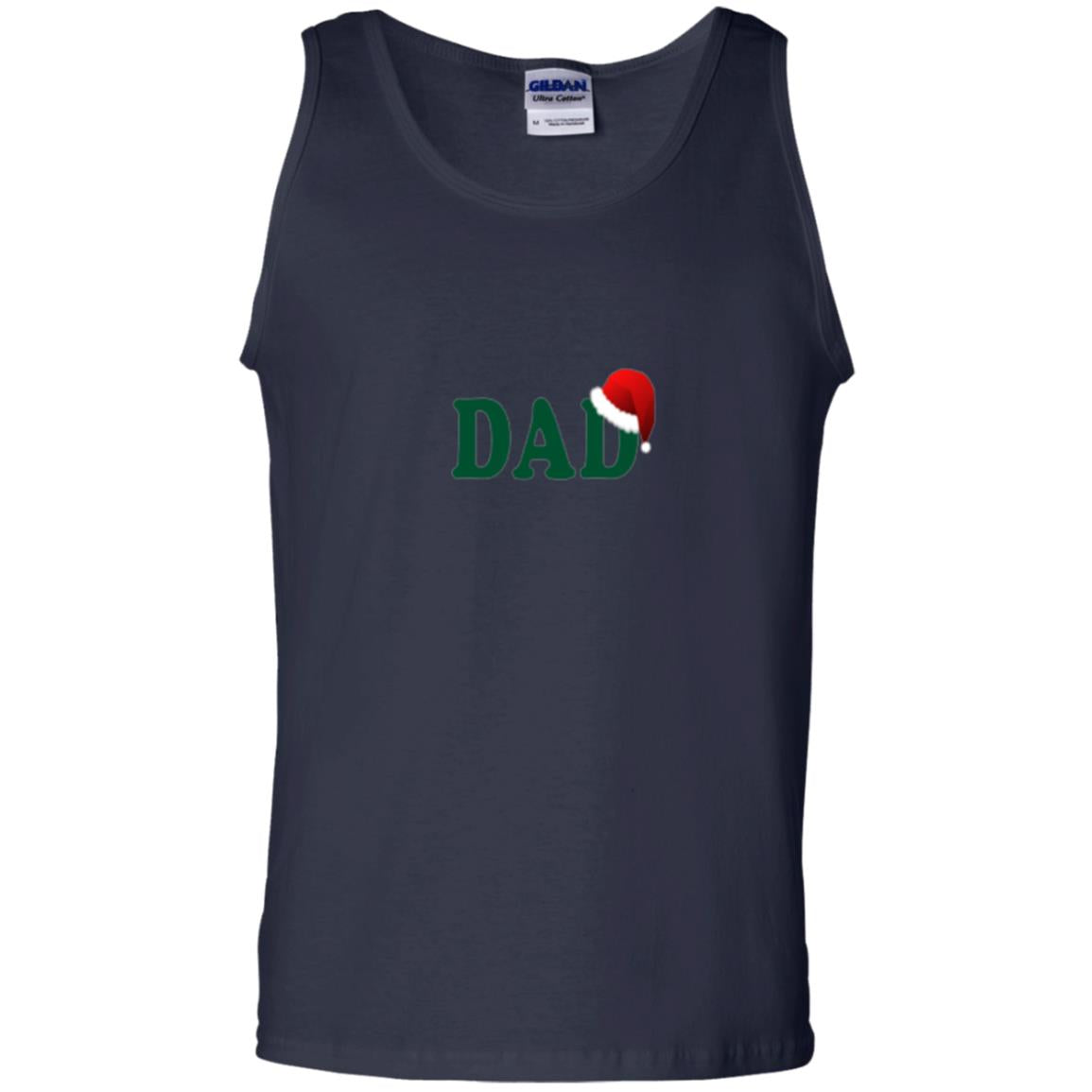 Christmas T-shirt Dad Santa Navy