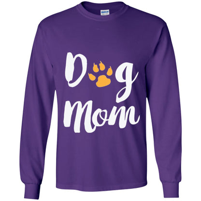 Dog Lovers T-shirt Dog Mom Purple