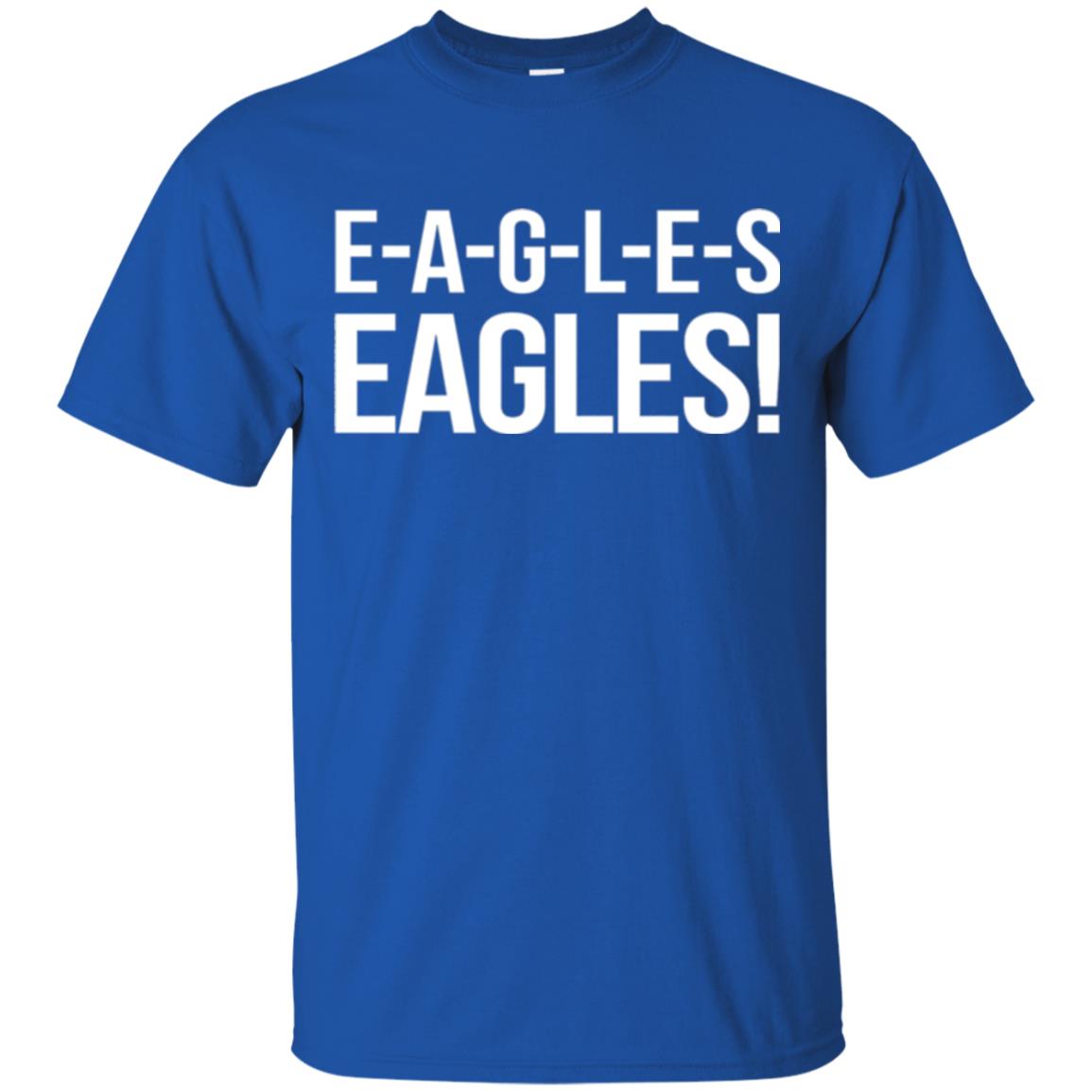 E-a-g-l-e-s Eagles Chant T-shirt Royal