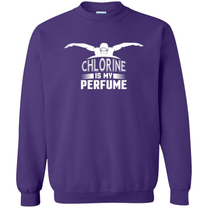 Swimmer T-shirt Chloring Is My Perfume T-shirt Purple