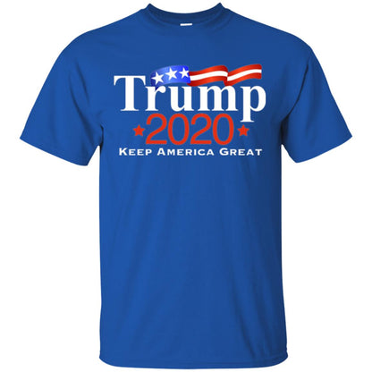 Pro Trump 2020 Keep America Great T-shirt Royal