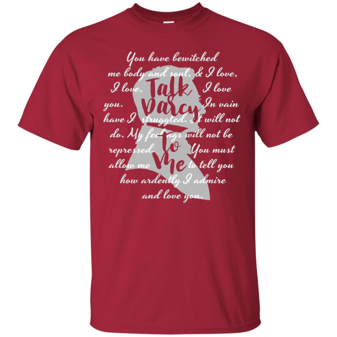 You Have Bewitched Me Body And Soul And I Love Bookworm T-shirt Cardinal