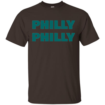 Football Lover T-shirt Philly Philly Philadelphia T-shirt Dark Chocolate