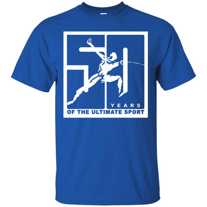 Unc Fencing Alumni Reunion 50th Anniversary Celebration Shirt Royal