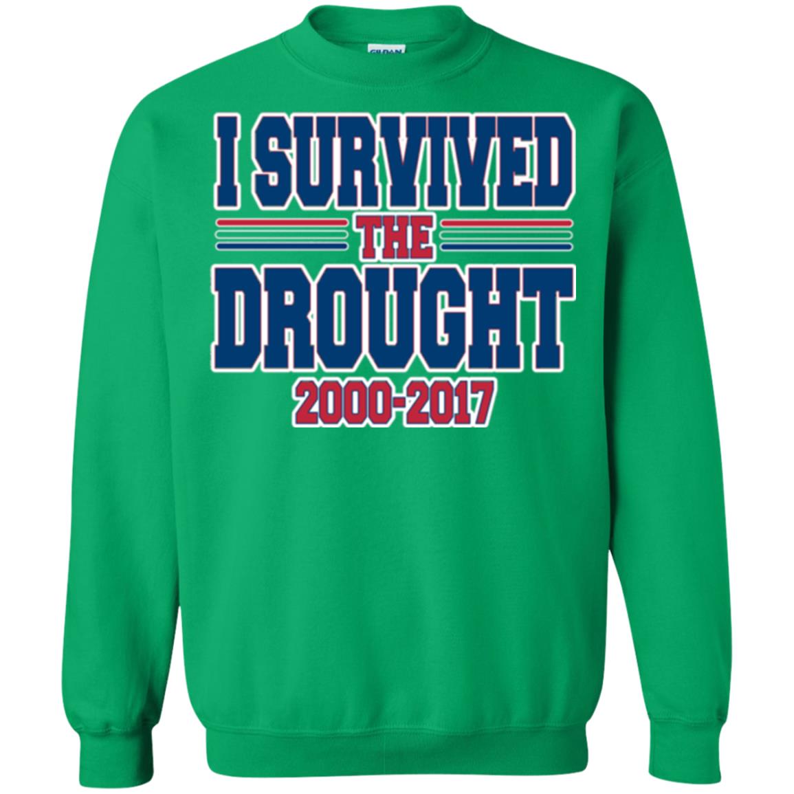 Buffalo Playoff T-shirt I Survived The Drought Irish Green