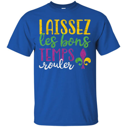 Mardi Gras T-shirt Laissez Les Bons Temps Rouler Royal