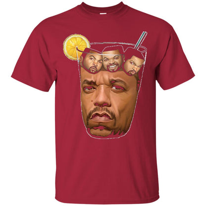 Ice T With Ice Cubes Funny T-shirt Cardinal