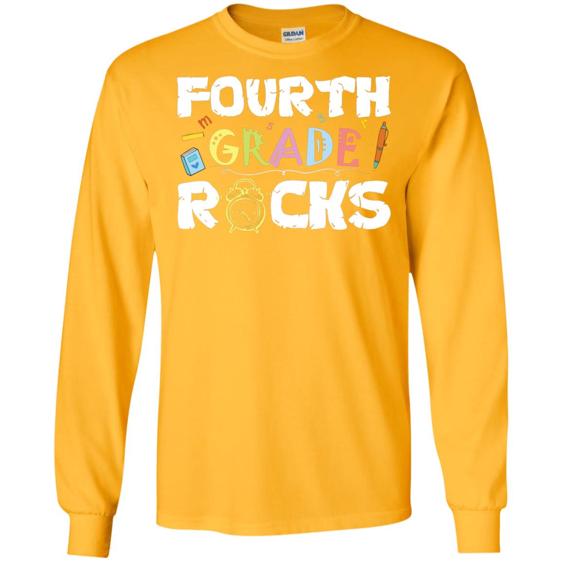 Fourth Grade 4th Grade 2019 Shirt Gold