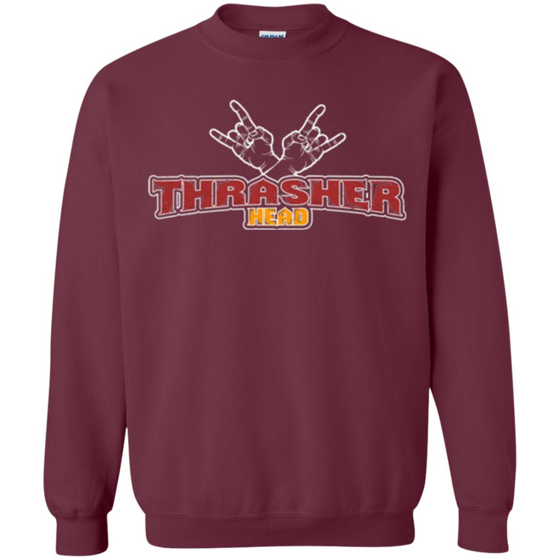 Thrasher Head T-shirt Maroon