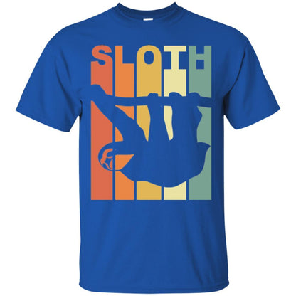 Vintage Sloth T-shirt Royal