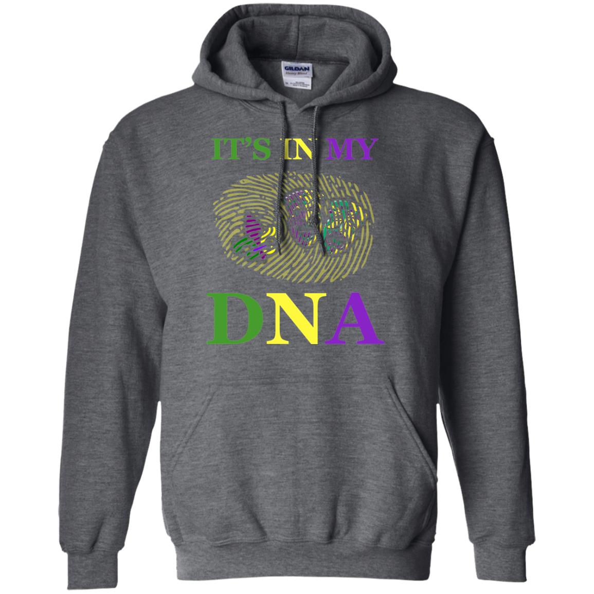 Mardi Gras T-shirt It's In My Dna Dark Heather