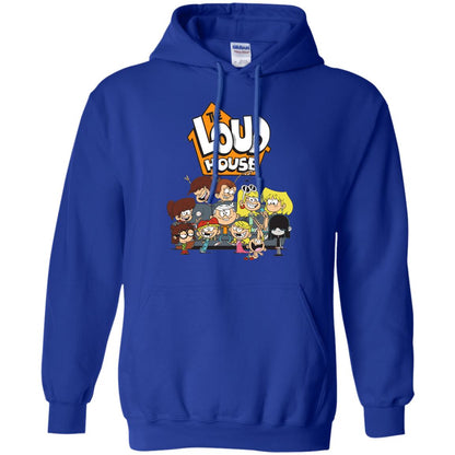 Nickelodeon The Loud House Character T-shirt Royal
