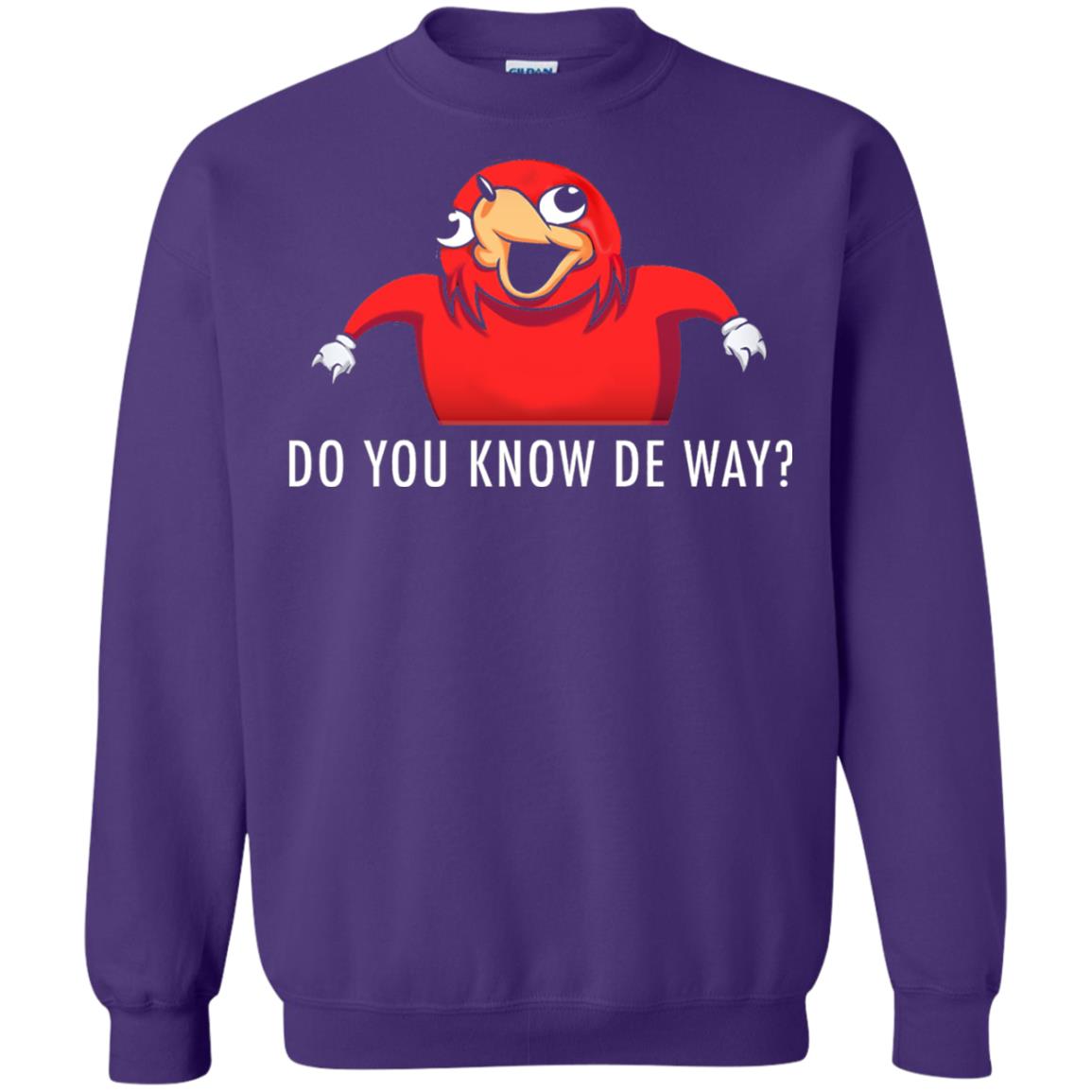 Do You Know De Way T-shirt Purple
