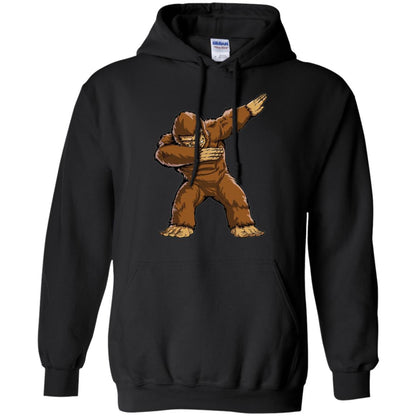 Monkey T-shirt Bigfoot Sasquatch Dabbing Black