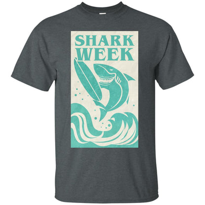 Shark Week Shirt Dark Heather
