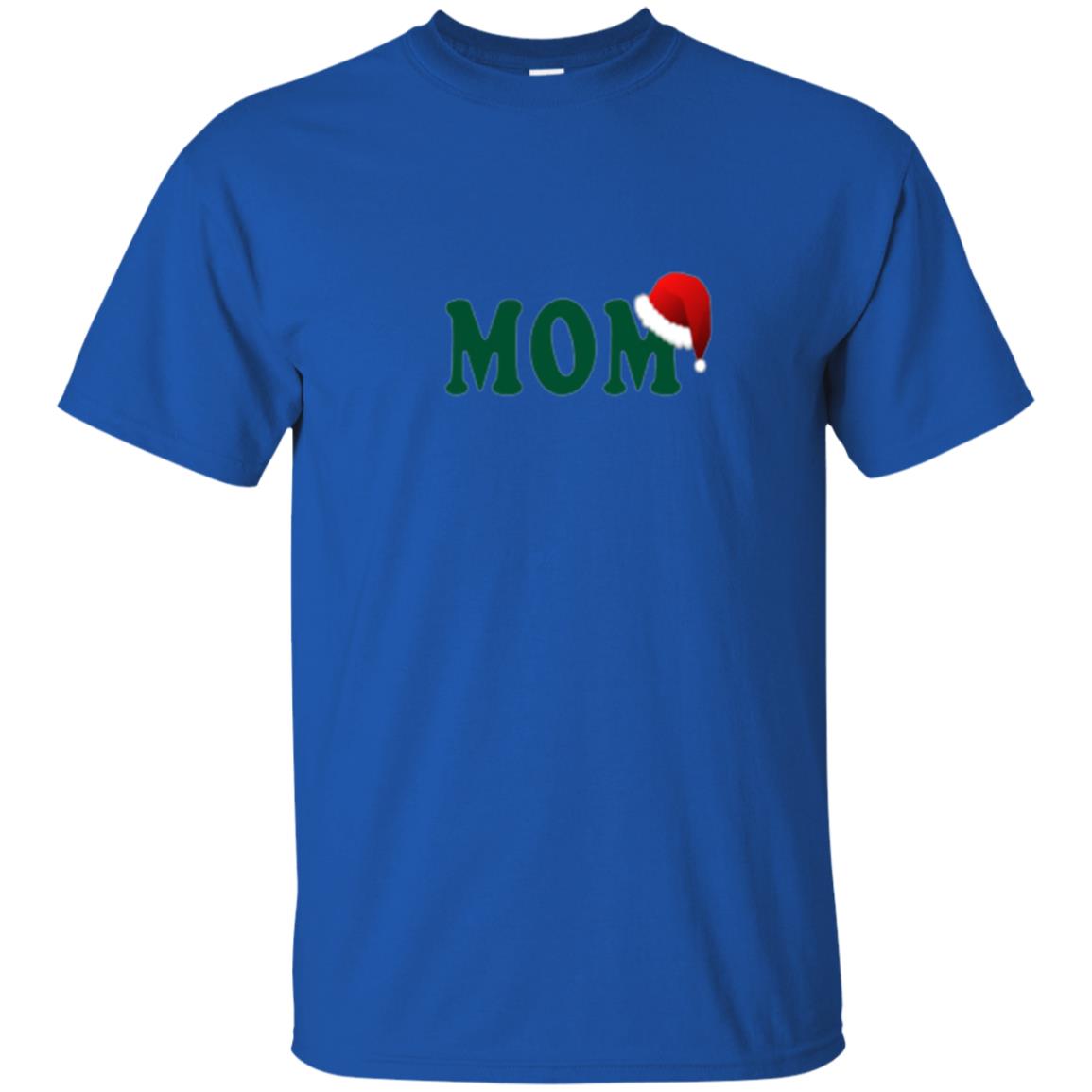 Christmas T-shirt Mom Santa Royal
