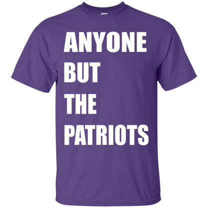 Anyone But The Patriots T-shirt Purple