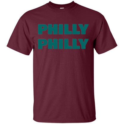 Football Lover T-shirt Philly Philly Philadelphia T-shirt Maroon