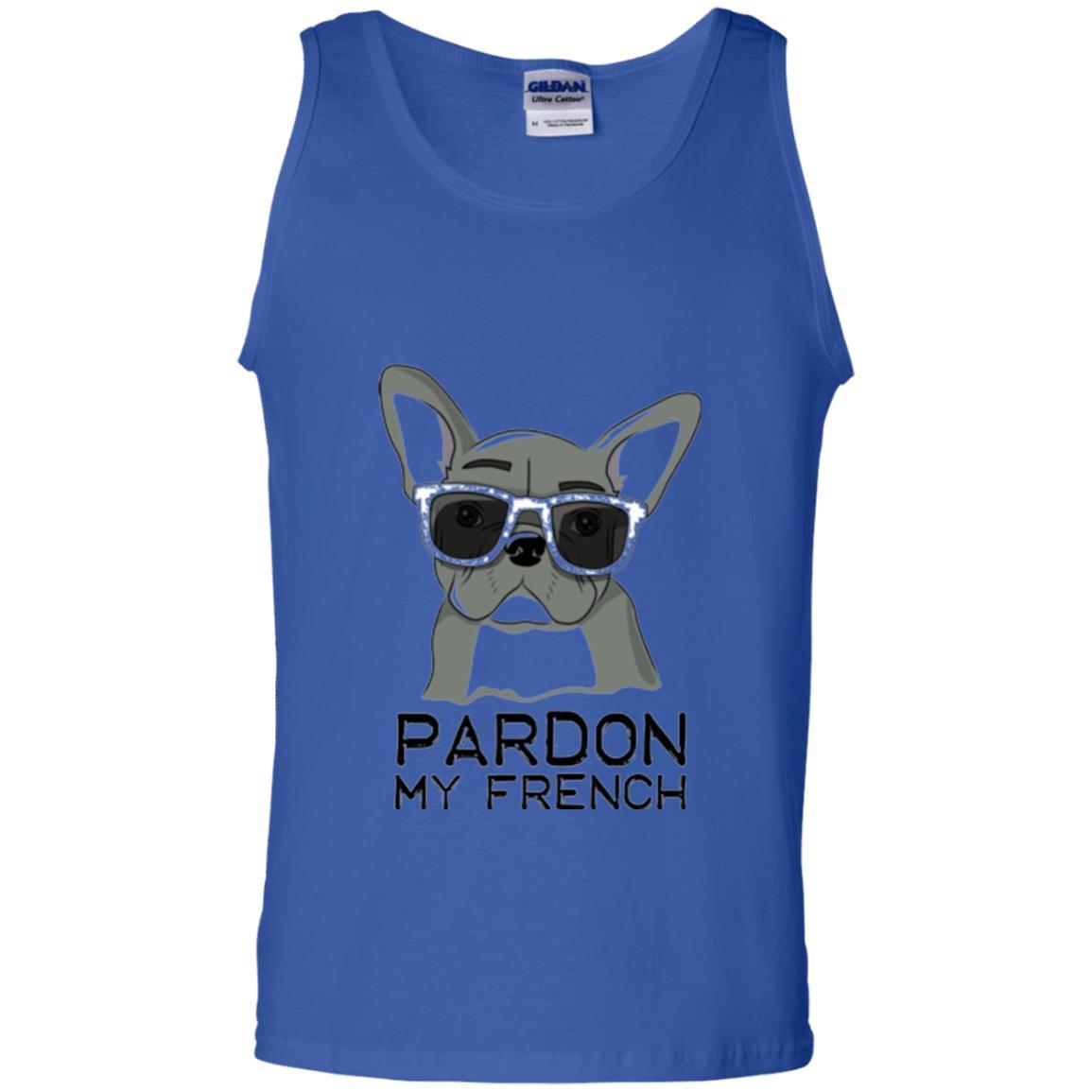 French Bulldog T-shirt Pardon My French T-shirt Royal
