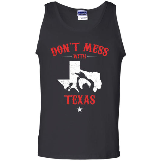 Don_t Mess With Texas Chainsaw T-shirt Black