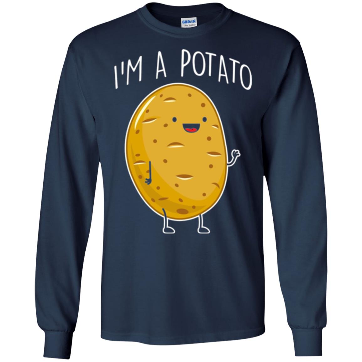 I Am Potato T-shirt Navy