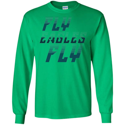 Football Lover T-shirt Fly Eagles Fly Irish Green