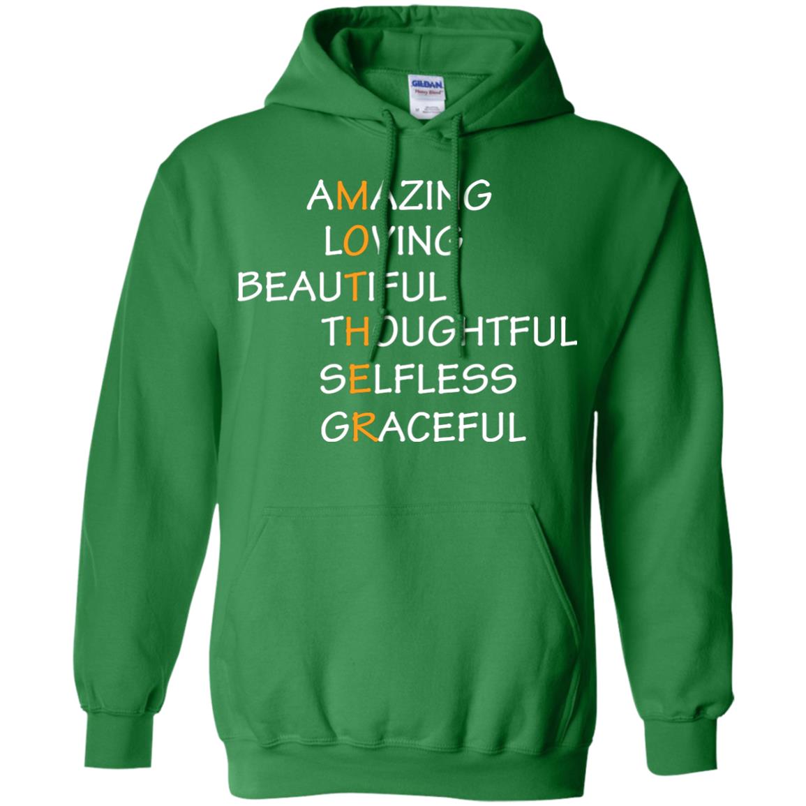 Amazing Loving Beautiful Thoughtful Selfless Graceful Mother Irish Green