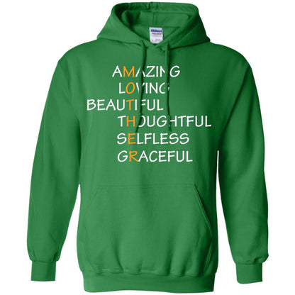 Amazing Loving Beautiful Thoughtful Selfless Graceful Mother Irish Green