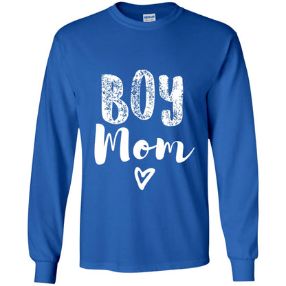Cute Boy Mom T-shirt Royal