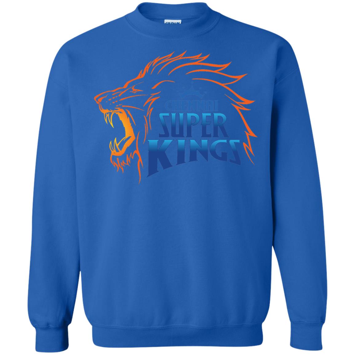 Chennai Super Kings Cricket Fans 2018 T-shirt Royal