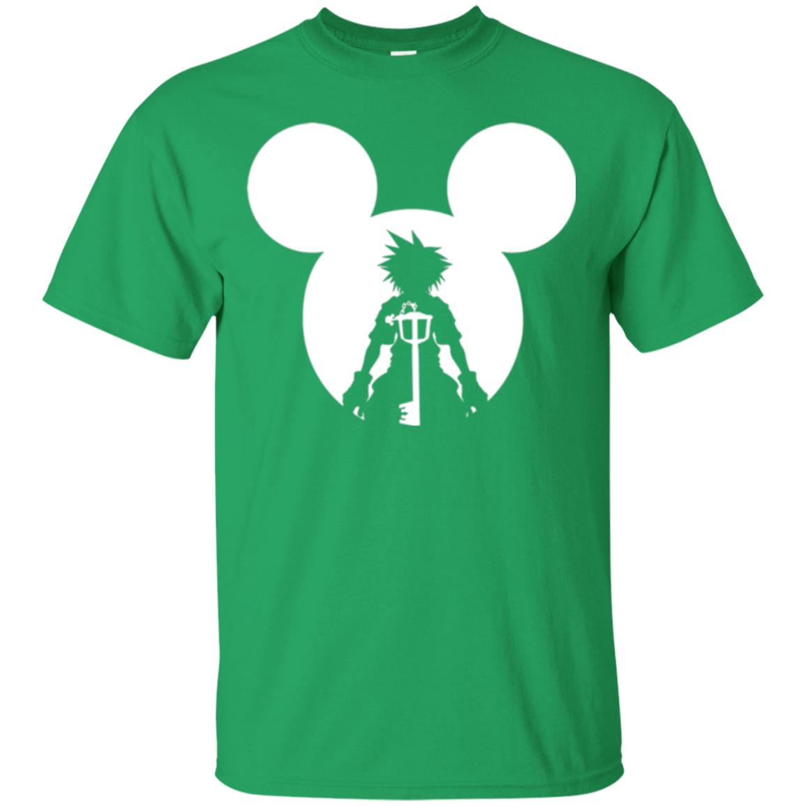 Mickey Lovers T-shirt Disney Kingdom Hearts Irish Green