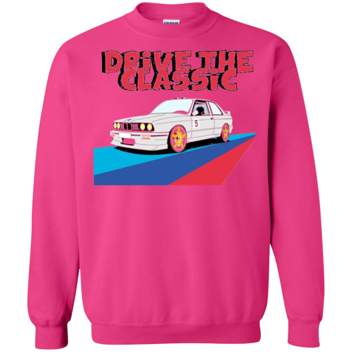 Classic Drive Vintage Collectors Bmw Lovers T-shirt Heliconia